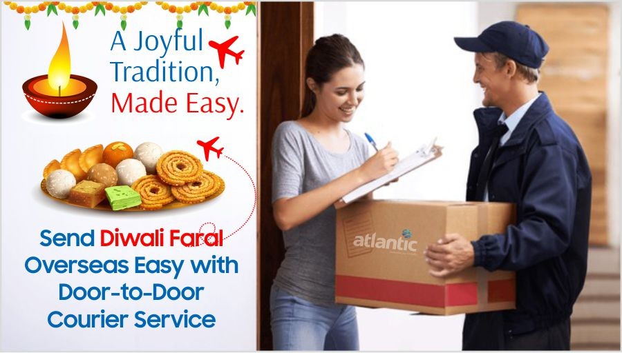 Atlantic Makes Sending Diwali Faral Overseas Easy with Door-to-Door Service