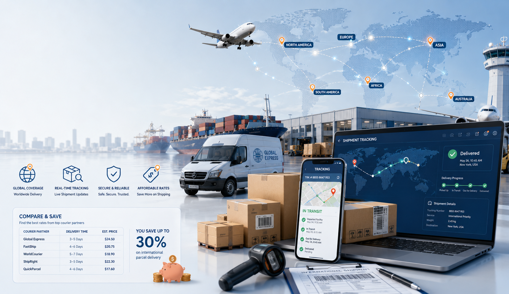 Affordable International Parcel Delivery Companies With Tracking Features