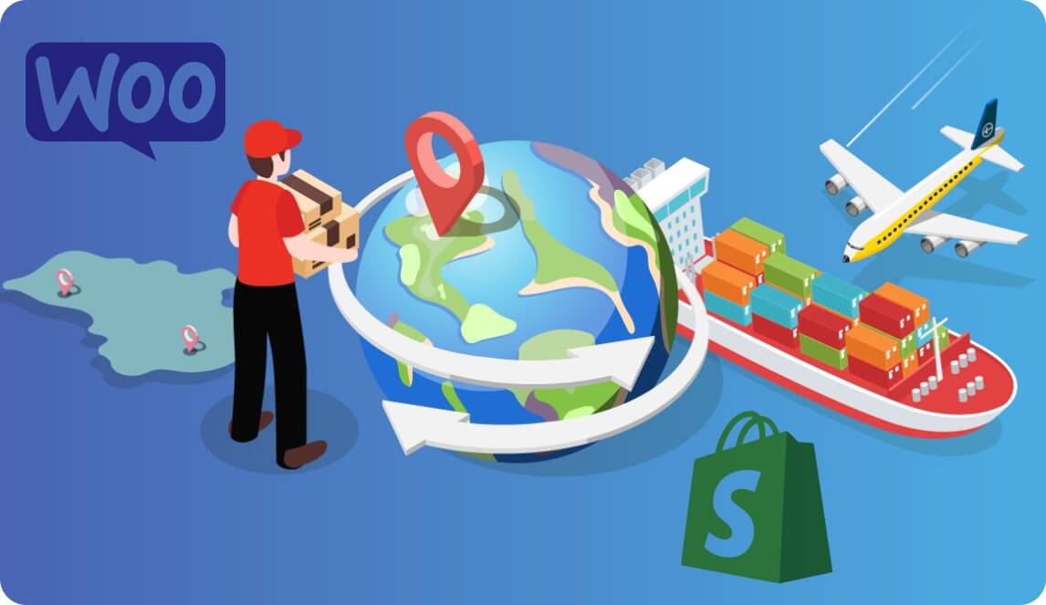 Cross-border Shipping : A Beginner’s Guide to Shopify and WooCommerce Integration