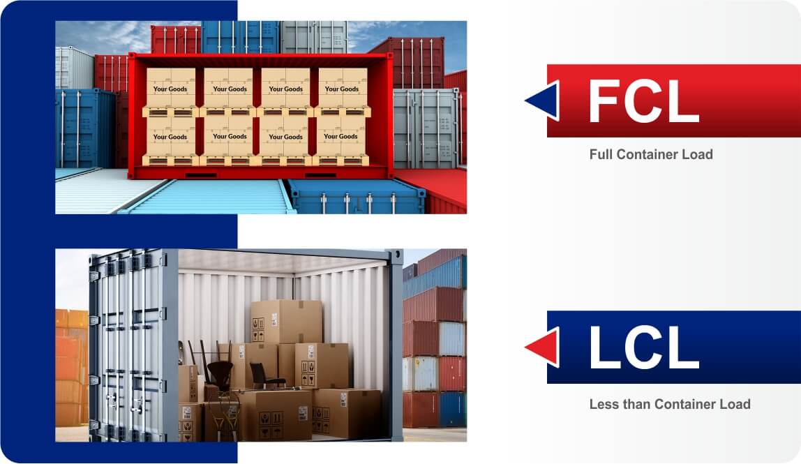 FCL vs. LCL Shipping: Which Sea Freight Option is Best for You?
