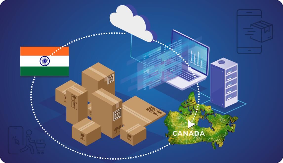 How to Manage Ecommerce Business Shipmets From India to Canada