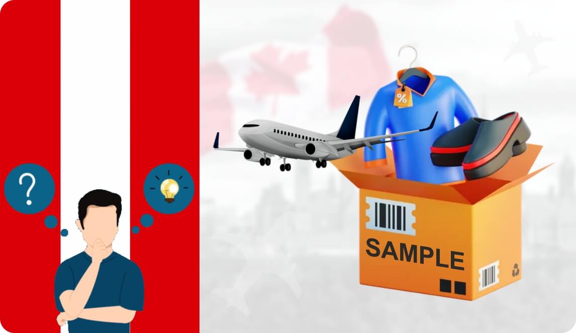 How to Send Business Samples from India to Canada