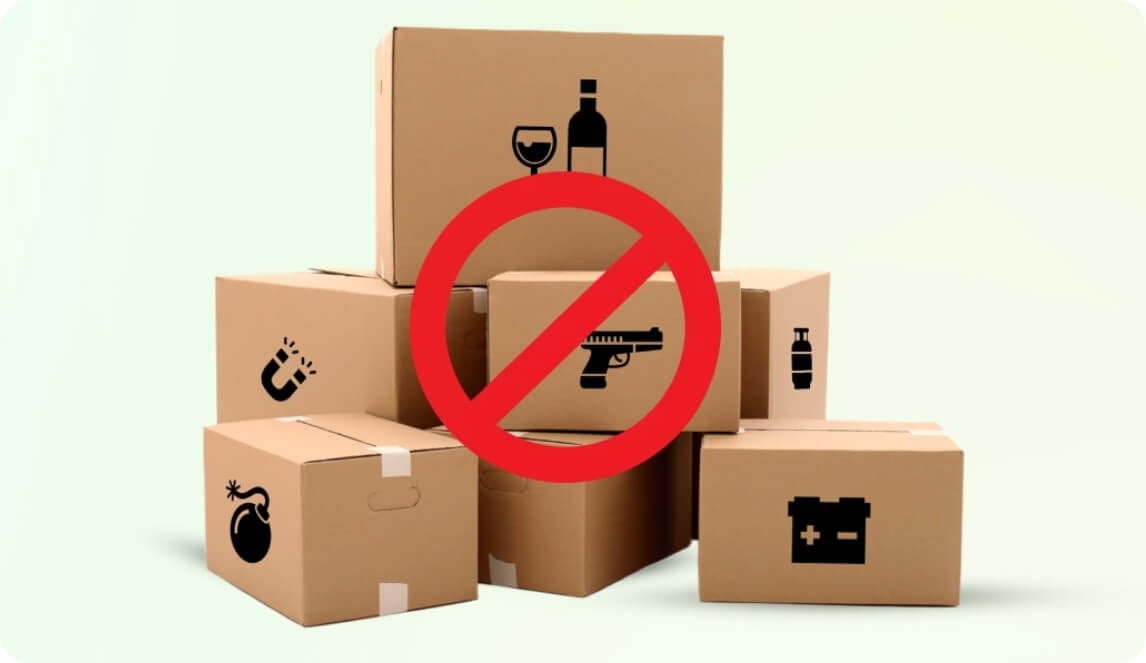 Restricted & Prohibited Items for International Courier